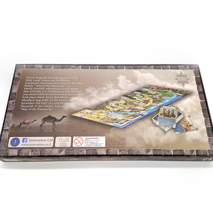 Board Game Manufacturer Custom Personalized Design and LOGO Eco-friendly Kids Interactive Educational Toy Board Game - Product Image 6