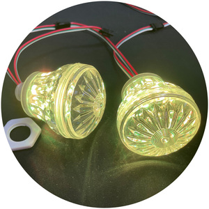 DC12V 60 мм mushromm horse running rides smd5050 цифровое Программирование dream color RGB развлекательный пиксель турбо свет - Product Image 5