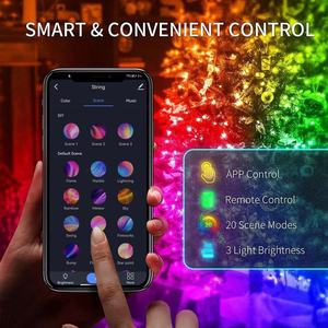Luces de hadas que cambian de Color, 33 pies, 100 LED, USB, cable suave, con control remoto y temporizador - Product Image 5
