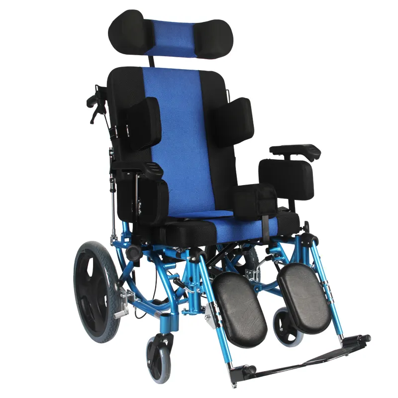 Kaiyang KY958LC-A quadriplegic ДЦП инвалидные коляски для детей алюминиевый легкий вес для инвалидных колясок