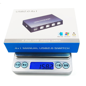 Manual <strong>4</strong> Port USB 2.0 <strong>Switcher</strong> 4x1 USB Share <strong>Switcher</strong> Supports <strong>4</strong> Computer &amp; Printer Sharing on Audio/Video Accessories