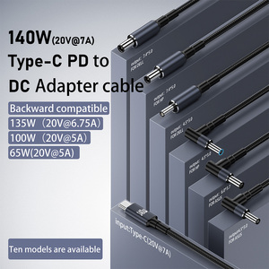 USB C to DC Power Cable Cord <strong>Input</strong> USB Type C to DC Cable, DC Power Cable Direct to USB-C Work with 100W+ PD <strong>Source</strong> Waterproof - Product Image 2
