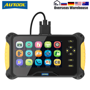 AUTOOL CS606 Auto OBD2 Scanner OBDII Diagnostic Tools for 21 Resets <strong>Engine</strong> ABS SRS SAS EPB DPF Head Lamp Code Reader <strong>Scan</strong> Tool - Product Image 1