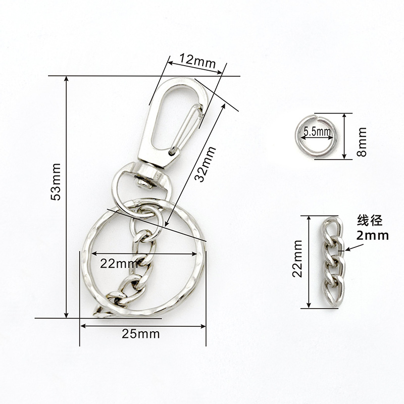 สี 3.5g หัวเข็มขัดสุนัข พวงหรีดดอกไม้ โซ่ 4 ลิงค์