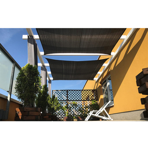 Commercio all'ingrosso a buon mercato HDPE giardino rettangolare esterno a baldacchino panno ombra maglia Anti UV parasole vele per patio parco giochi cortile - Product Image 3