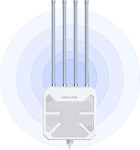 Wavlink WN573HBE2 2025 yeni WiFi 7 açık uzun menzilli 1KM örgü yönlendirici BE5100 çift bantları Poe ağ ile kablosuz açık AP - Product Image 1