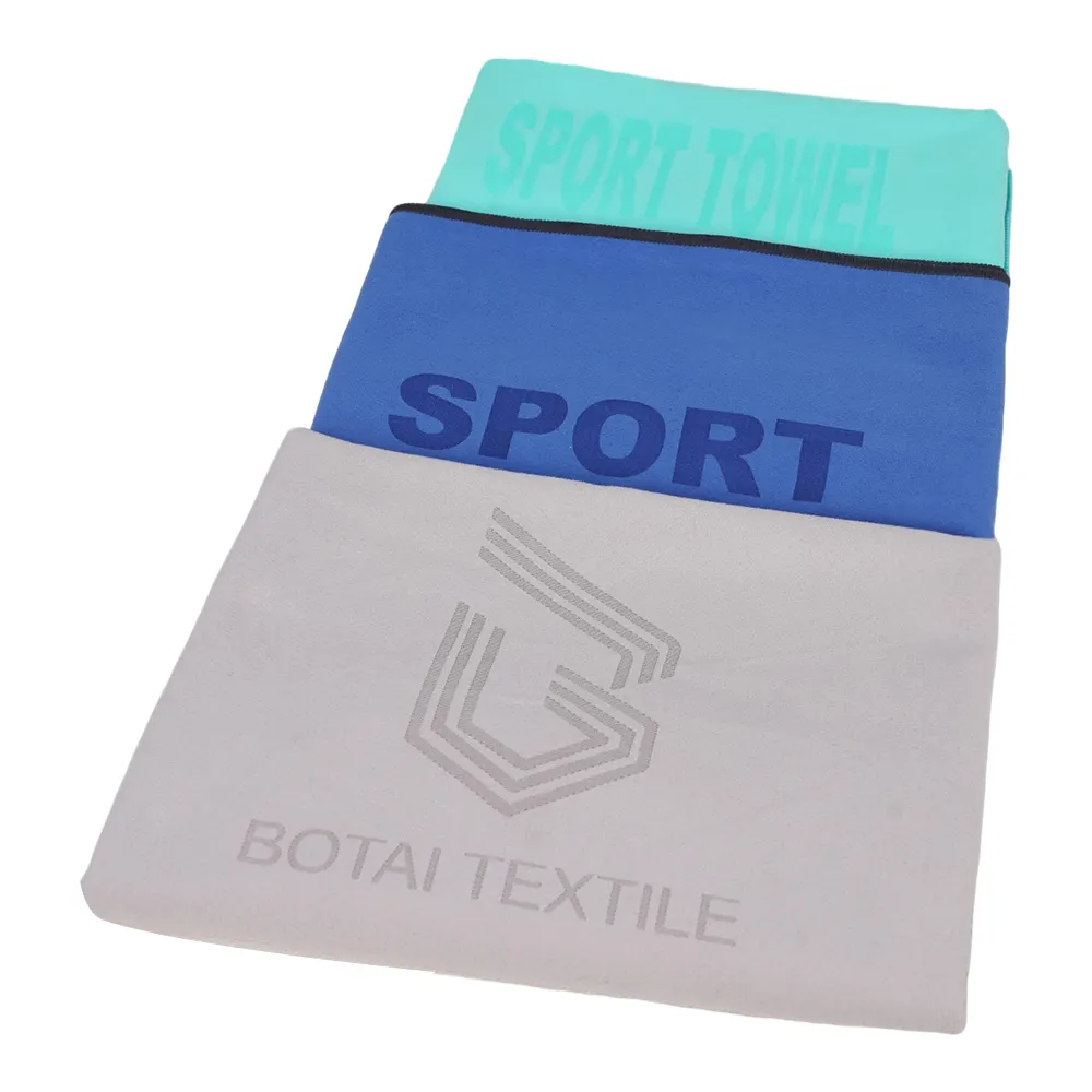 ultra thin microfiber sports swim workout towel small gym towel double face sports dry towels