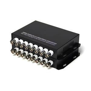 Video analógico BNC de 8 canales a transceptor convertidor de fibra óptica con RS485 para cámara analógica - Product Image 3