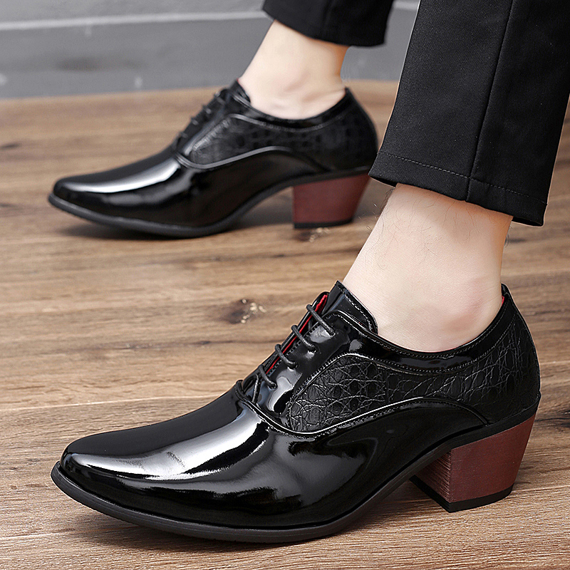Genuine Leather Lace Up Stylish Fashionable Casual Shoe For Men Red S219-3384 (STOCK ITEM) 6 PRISTINE