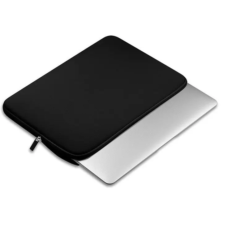 Tas pembawa lembut pelindung tahan air penutup Notebook ukuran khusus 13 14 15.6 inci sarung Laptop Neoprene