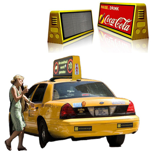 Display a LED per esterni P5 con schermo a LED a doppio lato con Display a scorrimento programmabile impermeabile - Product Image 1