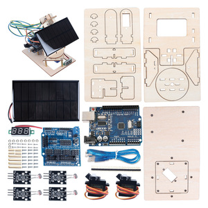 Arduino projesi için kök eğitim güneş ışığı izleme geliştirme kitleri
