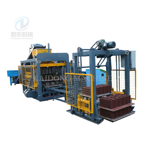 Máquina de pavimentación de bloques de hormigón, dispositivo hidráulico completamente automático para hacer ladrillos de enclavamiento, QT4-15C - Product Image 1