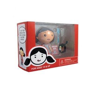 Wholesale Custom Printed Corrugated Display Boxes Embossed Logo Cardboard <strong>Toy</strong> <strong>Box</strong> Packaging with Window Corrugated Board Folders - Product Image 1