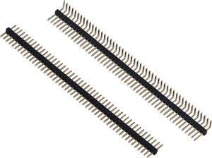 1.27mm Pitch Pin <strong>Header</strong> 1-50pin <strong>SMT</strong> Type Single Row Socket PCB Straight/right Male Power Pin <strong>Header</strong> Connector - Product Image 2
