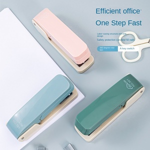 Biểu Tượng Tùy Chỉnh 360 Độ Xoay Đa Chức Năng <span class=keywords><strong>Stapler</strong></span> Của Nhãn Hiệu Điện Sinh Viên Văn Phòng Phẩm Vật Liệu Nhựa Cho Văn Phòng Sử Dụng - Product Image 2