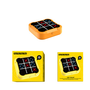 <strong>2025</strong> Portable Electronic Tic-Tac-Toe Board <strong>Game</strong> 4-<strong>in</strong>-<strong>1</strong> Family Fun Strategy ABS Material for Youngsters Intermediate Skill Level - Product Image 6