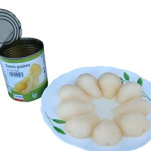 ホット販売425ml850ml缶詰フルーツバートレット梨缶ライトシロップで半分