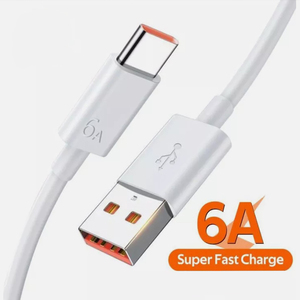 Huawei uyumlu USB 6A süper şarj veri kablosu için dayanıklı tip-c hızlı şarj kablosu - Product Image 4