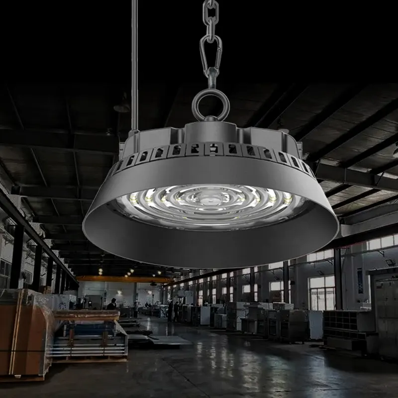 Illuminazione industriale commerciale 100W 150W 200W officina Highbay Led Ufo alta luce della baia