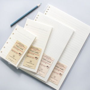 School <strong>Notebook</strong> Loose Leaf <strong>Paper</strong> B5 80g Single Line Grid Dot Blank English Cornell Study Daily Planner 60 Sheets Filler <strong>Paper</strong> - Product Image 3