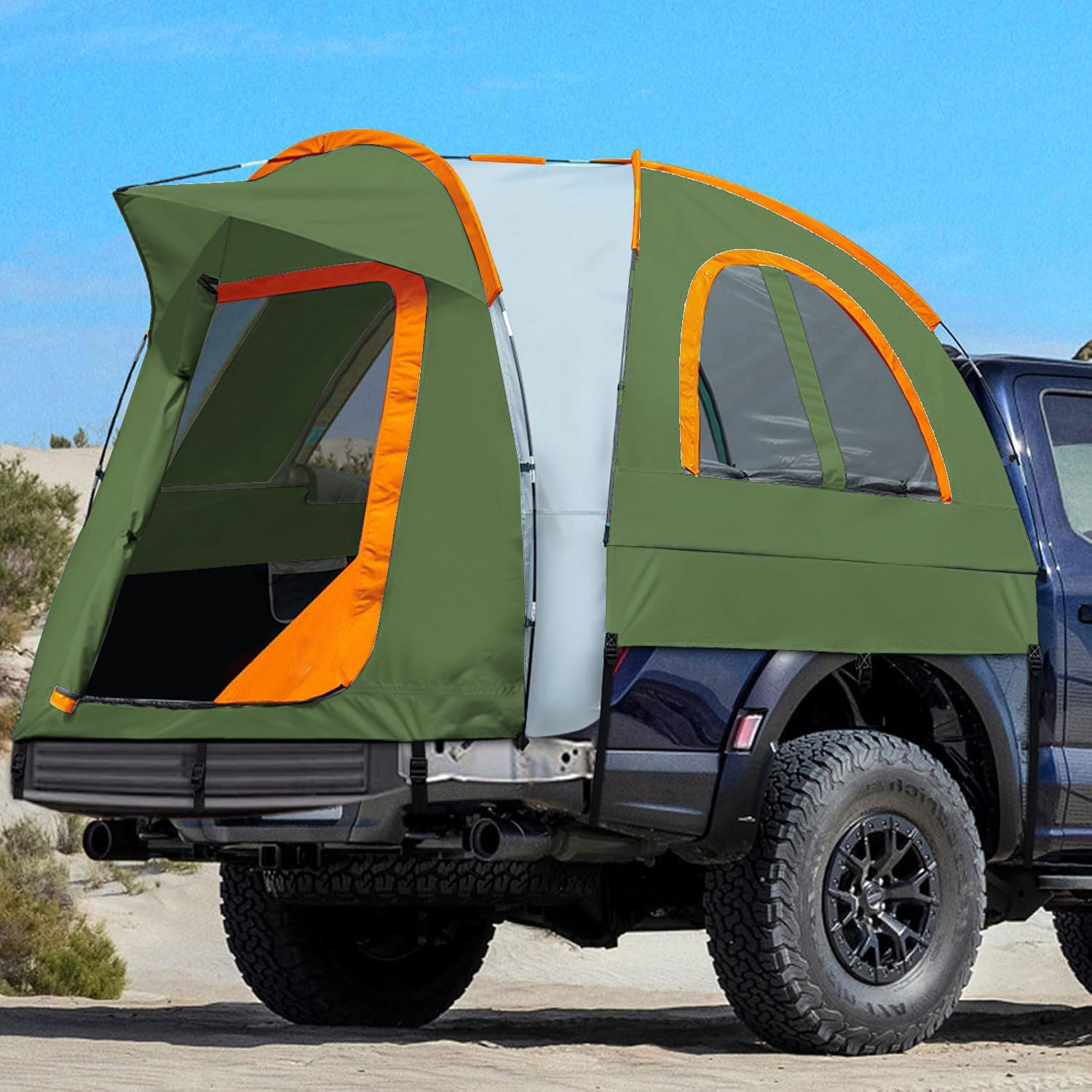 Green Pickup Truck Tent 3S