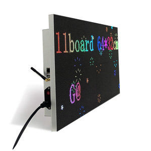 Kleine voll farbige programmier bare LED-Anzeige für Innenräume Werbetafel Scrolling Message Display - Product Image 1