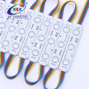 หน้าร้านแสง3 Leds/pc LED RGB โมดูล Smd5050 1วัตต์12โวลต์ส่องสว่างนำโมดูลฉีดโมดูลป้ายโฆษณา - Product Image 2