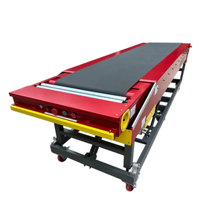 Transportador de correa de descarga de carga de camiones portátil y extensible para transportadores de contenedores de almacén Categoría de producto - Product Image 3