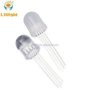 F5ล้าง/กระจายเลนส์ Dip F8 5มม./8มม. RGB LED ไดโอดพร้อม IC ในตัวซูเปอร์สดใสแอดเดรส4 Pins ผ่านแพคเกจหลุม APA106 - Product Image 5