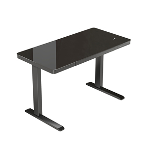 Design moderno motore singolo elettrico regolabile in altezza per la casa ufficio Computer scrivania 2 stadi motorizzato Sit-Stand tavolo con telaio - Product Image 2