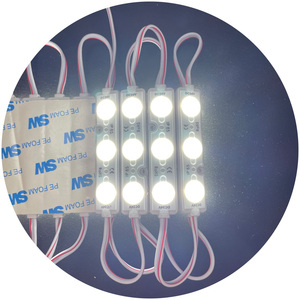 DC24V DC12V 1.5W light 1.2W alüminyum PCB 3 cips smd2835 işareti mektup ışık tasarım kaynağı için led modülü - Product Image 2