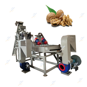 Precio desgranador de nueces, línea de producción de alto rendimiento, clasificación de nueces, máquina trituradora de nueces - Product Image 1