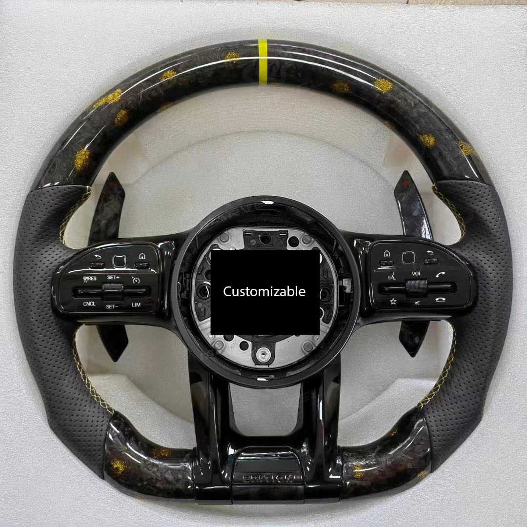 forged carbon steering wheel