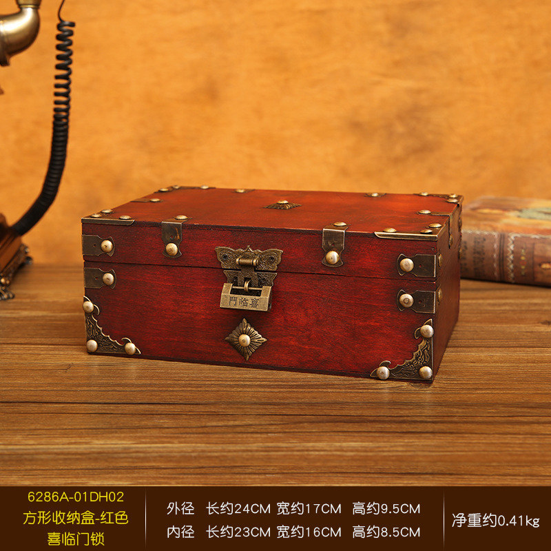 6286A-01DH02 Red Retro Lock