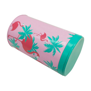 定制印刷高品质金属锡圆罐，用于咖啡和茶储存 - Product Image 2