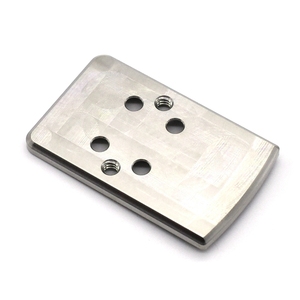 Soporte multiorificio de aleación de aluminio de fresado CNC de alta precisión para montaje de dispositivo de comunicación de hardware de computadora - Product Image 2