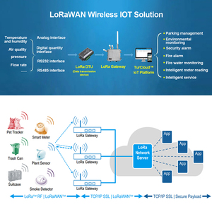 Dispositivo modulo Gateway Lorawan applicato a macchina a macchina (M2M) sensori Lora Wan Chip Wireless Iot Kit rete Wifi Lora