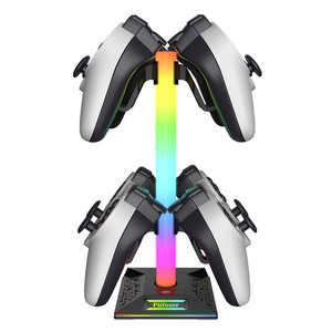 EB03新しいゲームパッドフックRGBライトイヤホンスタンドゲームパッドディスプレイスタンドボトムヘビー