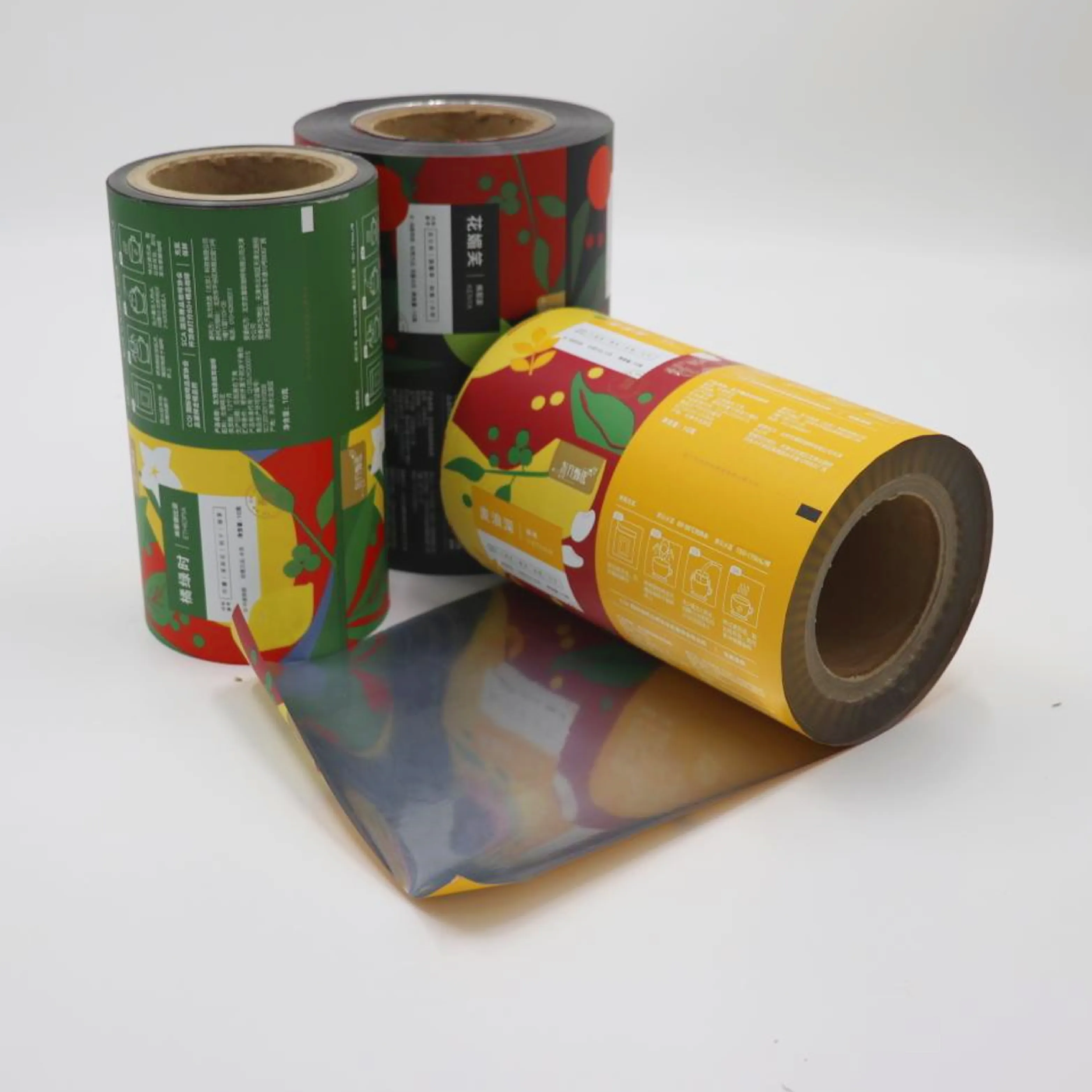 Custom Printed Wrapper Film For Grapeseed Avocado Sesame Sunflower Corn Rapeseed Oil Roll film Sachet Packaging Bag Packing Bag