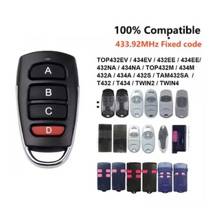 433 315 quattro canali RF telecomando universale Wireless porta Garage blocco parcheggio telecomando di sicurezza - Product Image 5