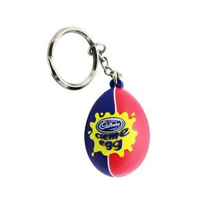 Factory Custom Made 3D Baseball <strong>Key</strong> Rings Promotional Soft Pvc Volleyball <strong>Key</strong> Chain Rubber Tennis Ball Keychain - Product Image 4