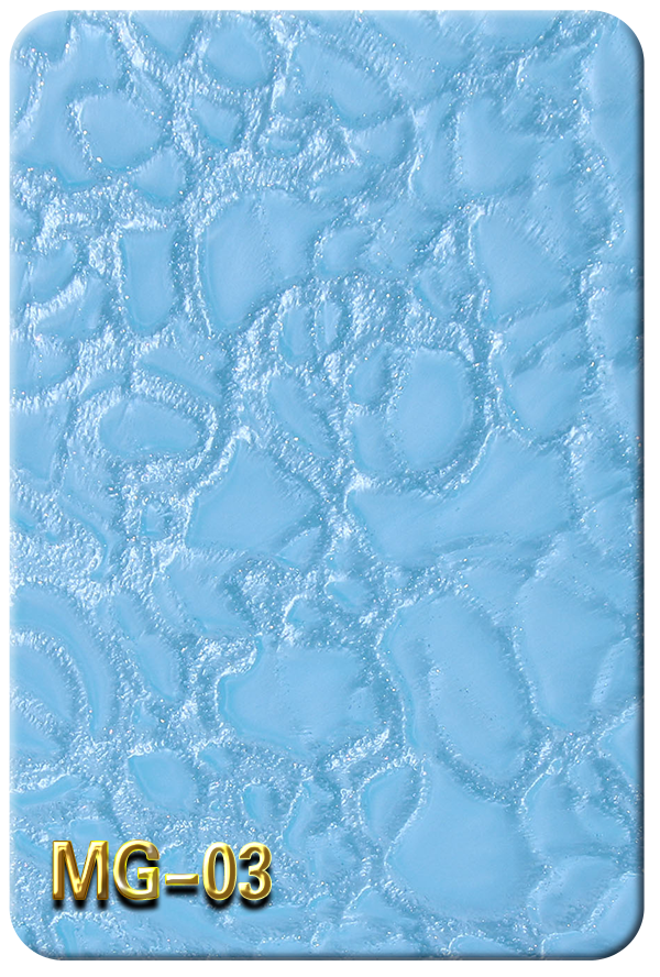 Blue pearl acrylic sheet