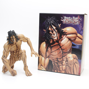 เอเรนแจ็กเกอร์ภาพยนตร์อะนิเมะ Attack On Titan หุ่นของเล่นแอคชั่นขนาด15.5ซม. พร้อมกล่องสี - Product Image 1