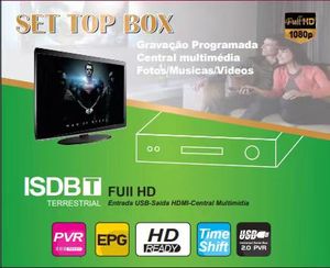 ISDB-T Brazil Chile Peru Digital TV Box Satellite <strong>Decoder</strong> FTA FHD Receiver for South America-for Brazil Chile Peru - Product Image 2