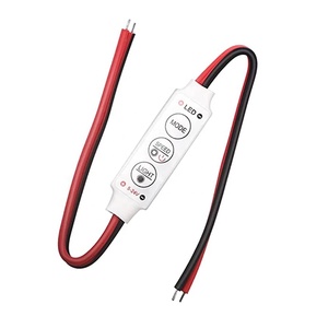 โมดูลควบคุมแบบมีสาย5V 6V 12V 24V,พร้อมแฟลชกระพริบสำหรับใช้ในรถหรือในบ้านไฟสาย LED ตัวควบคุมแบบแฟลช LED - Product Image 1