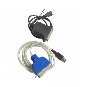 1284打印电缆USB至并行端口电缆USB 2.0打印机连接电缆老式并行端口36针驱动器免费 - Product Image 1