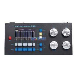 Консоль DMX, 512 канальный контроллер для сценического освещения DMX512 DJ, оборудование для свадебного Dj DJ Disco - Product Image 1