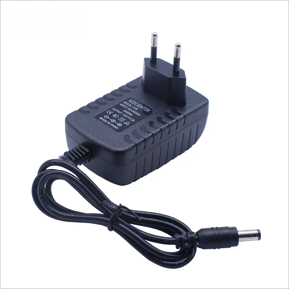 2A/S/EU 9 24V 0.5A 1.5A 3A ac/dc 5A Switching Model 12 VボルトPower Supply 10ah 1A 2A電源AC DC 12 V CCTV用Camera