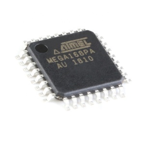 eParthub Original New SMD ATMEGA168PA-AU 8-bit microcontroller 16K <strong>flash</strong> <strong>memory</strong> AVR TQFP-32 IC Chip - Product Image 1